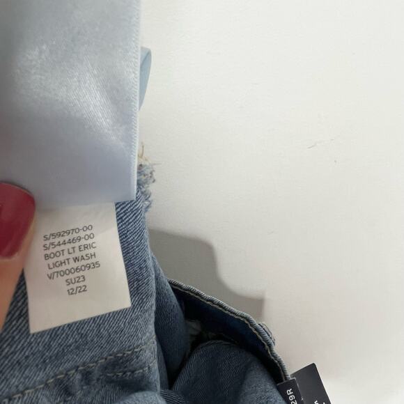 Gap Denim Womens Boot Cut Jeans 8/29 Light Wash Mid Rise Stretch Denim - Picture 12 of 12